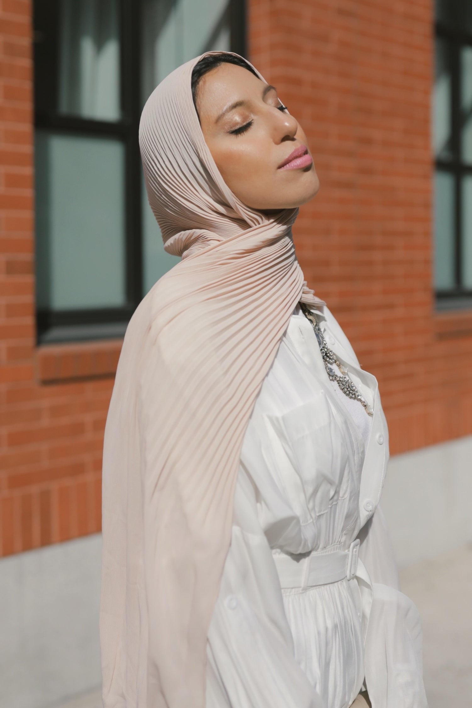 ribbed jersey hijab pleated jersey hijabs