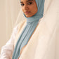 Everyday Chiffon Hijab - Misty Blue