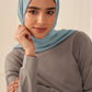 Everyday Chiffon Hijab - Misty Blue