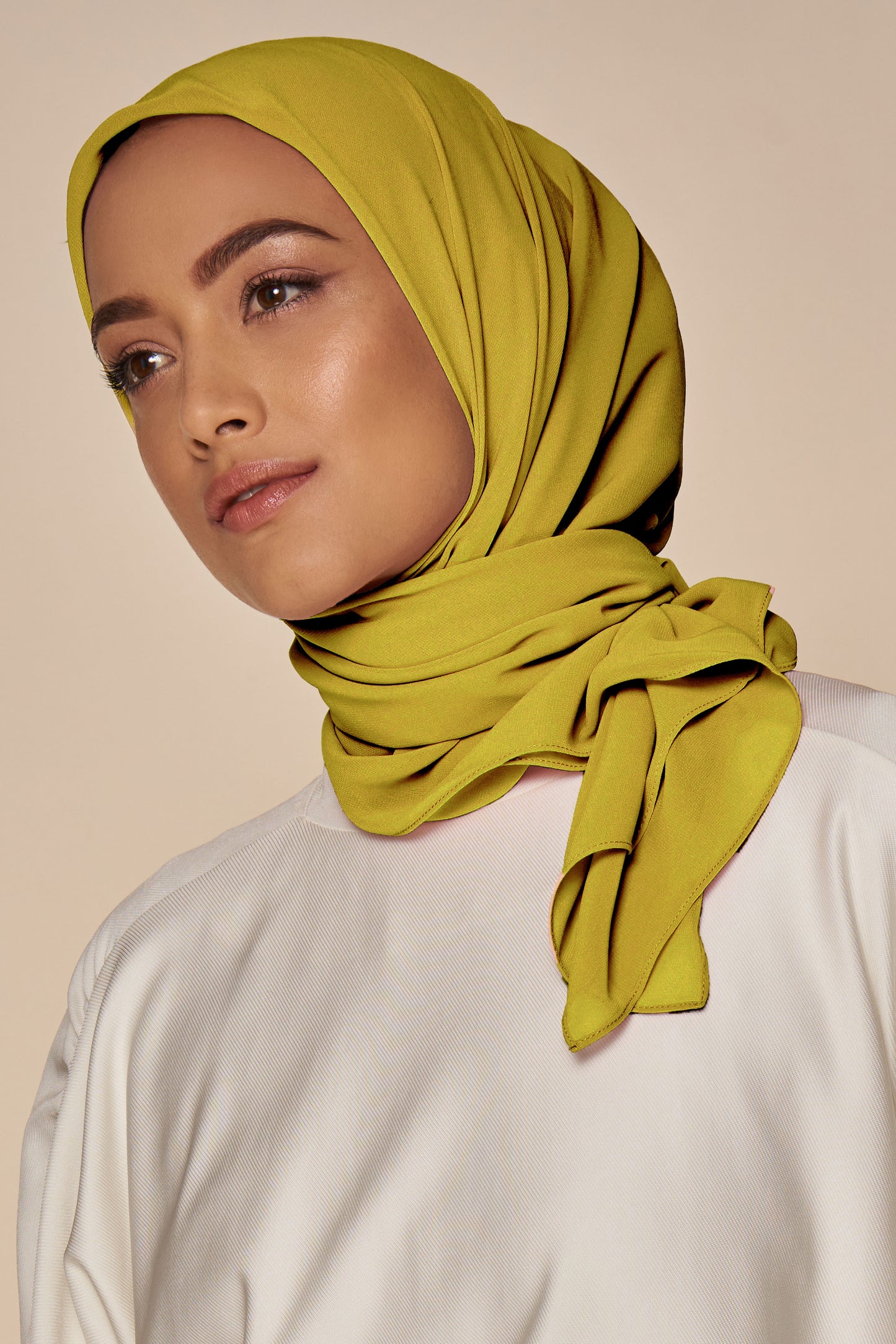 Everyday Chiffon Hijab - Citrine