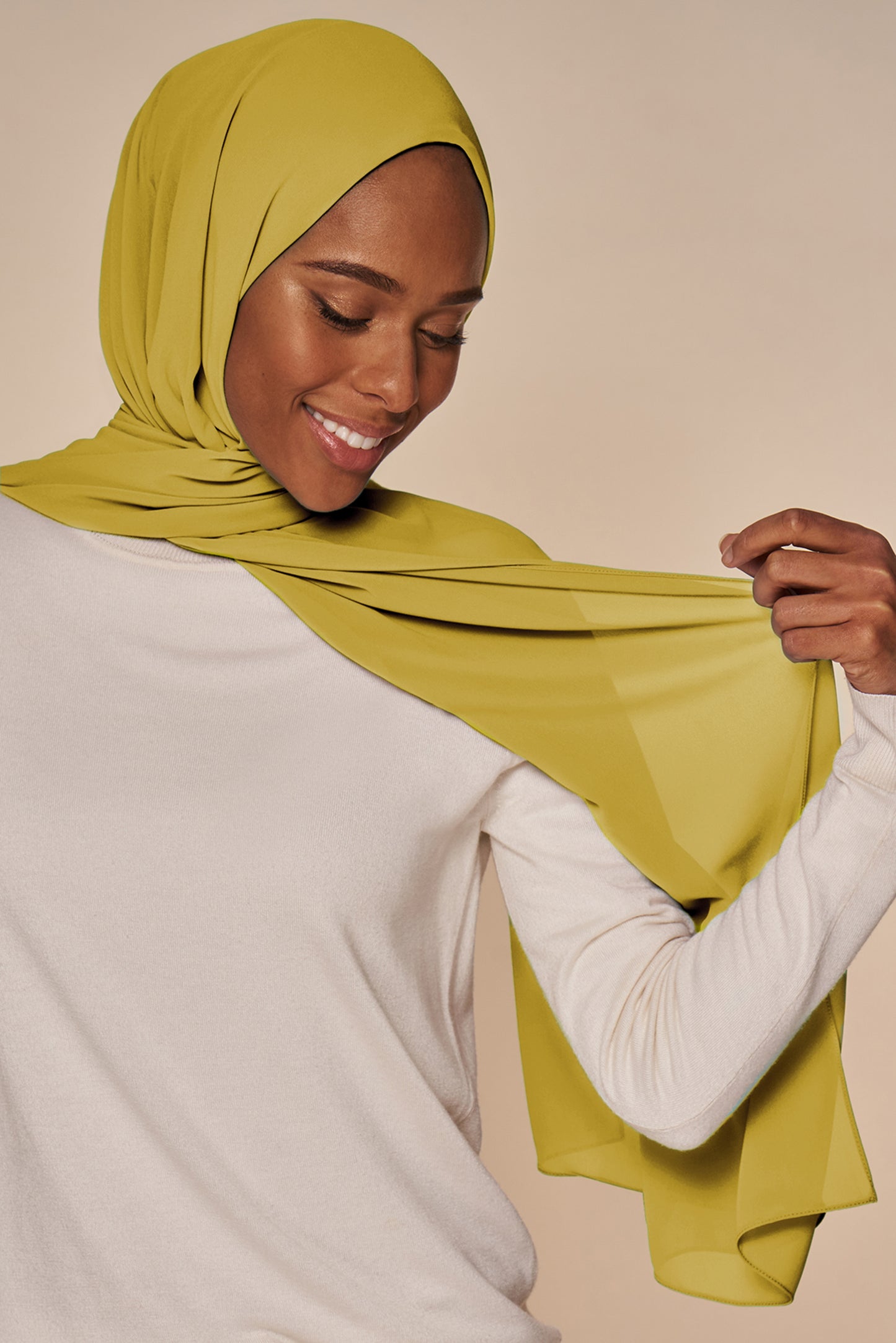 Everyday Chiffon Hijab - Citrine