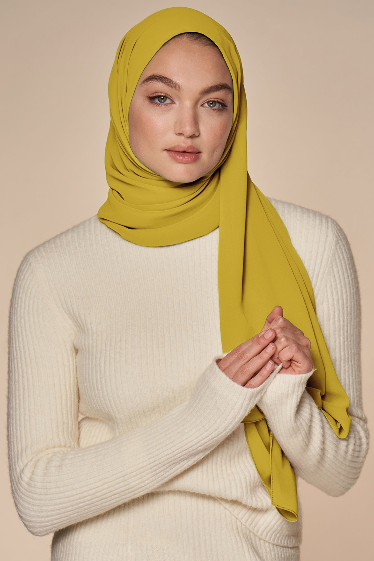 Everyday Chiffon Hijab - Citrine