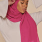 Everyday Chiffon Hijab - Haute Pink