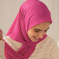 Everyday Chiffon Hijab - Haute Pink