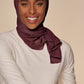 Everyday Chiffon Hijab - Deep Fig