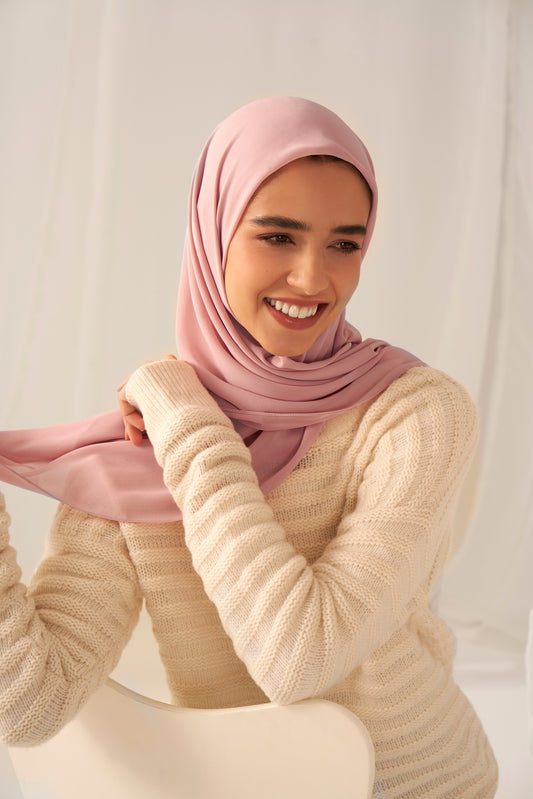 Everyday Chiffon Hijab - Petal