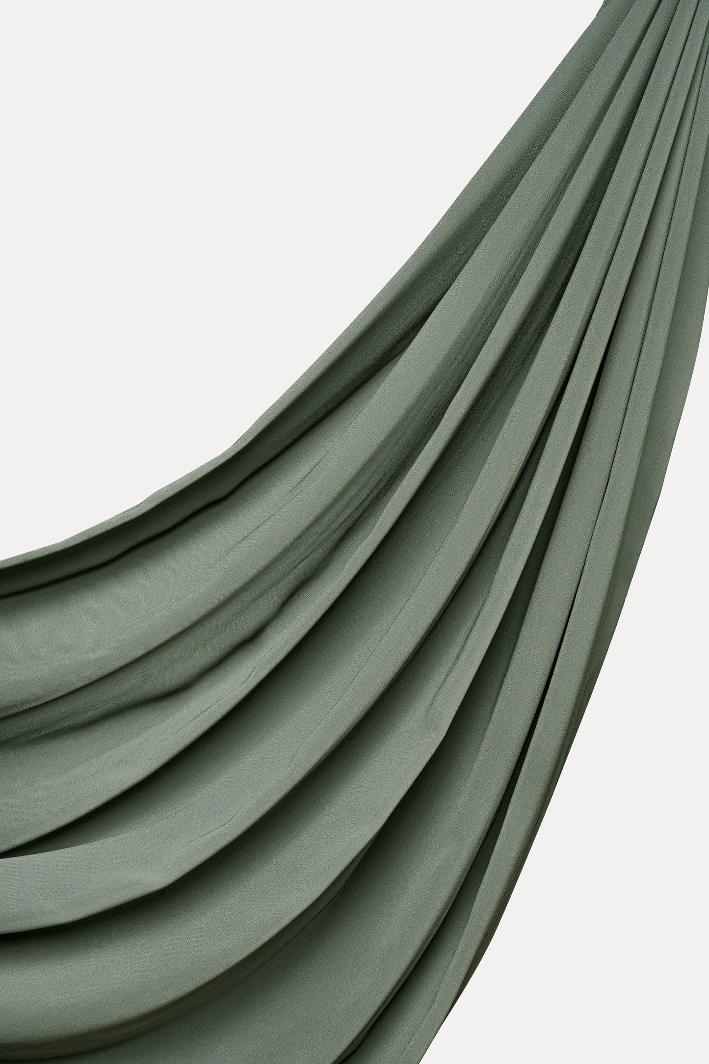 Everyday Chiffon Hijab - Matte Green