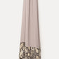 Print-Edge Hijab - Pewter