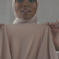 Premium Jersey Hijab - Pewter