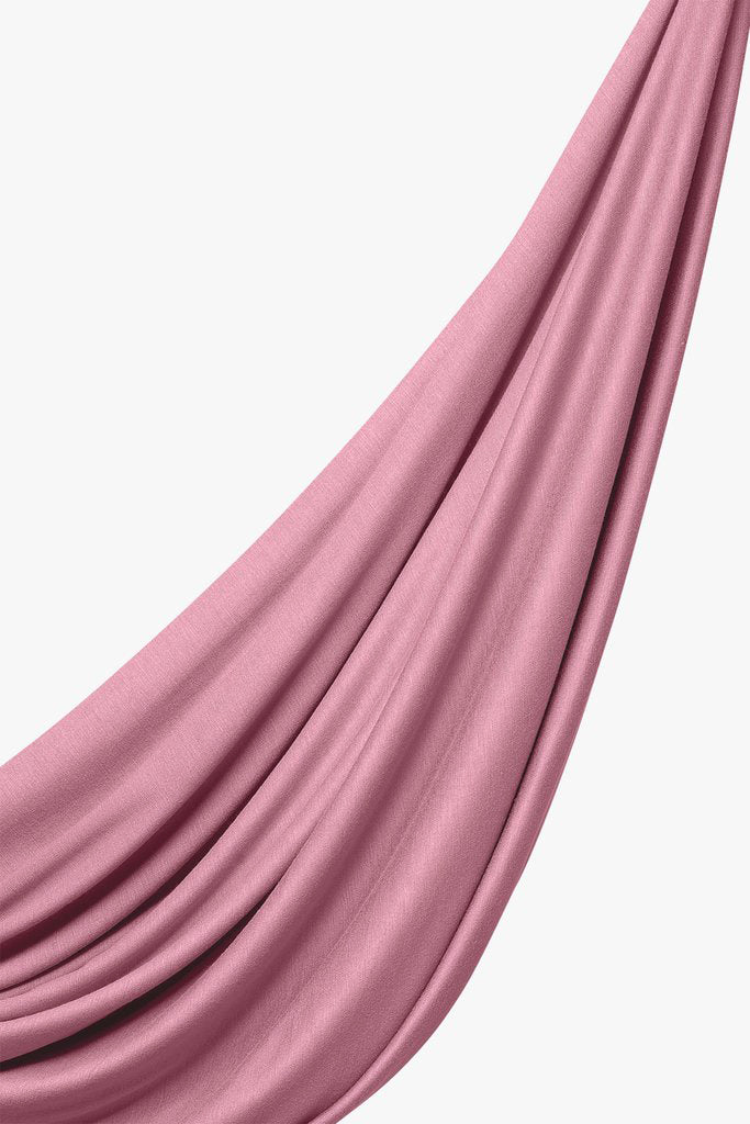 Premium Jersey Hijab - Dusty Rose