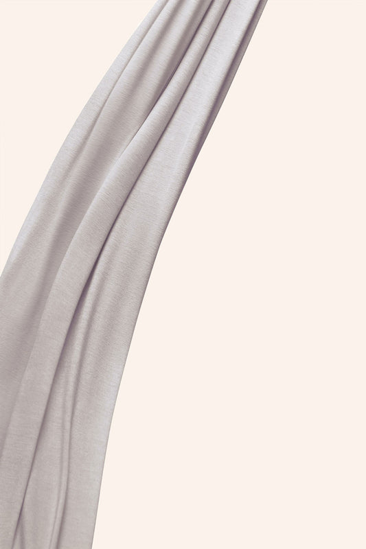 Premium Jersey Hijab - Dove Grey