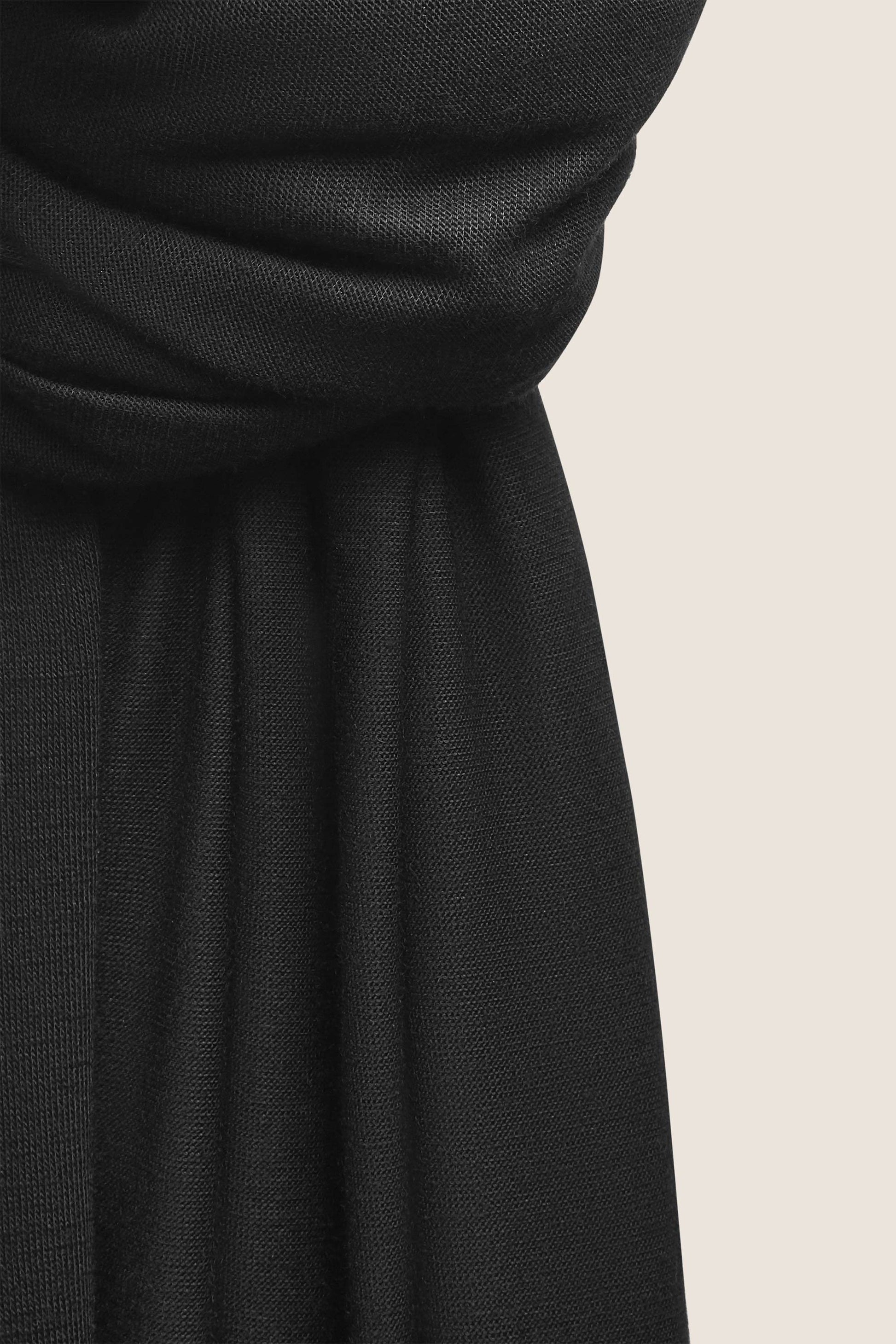 Black Premium Jersey Hijab, Premium Jersey Hijab